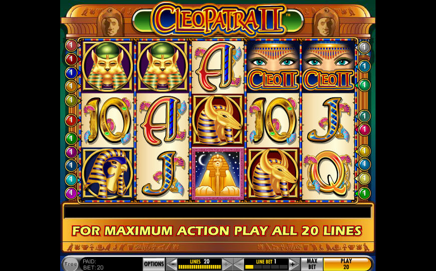 Cleopatra Ii Slot Review