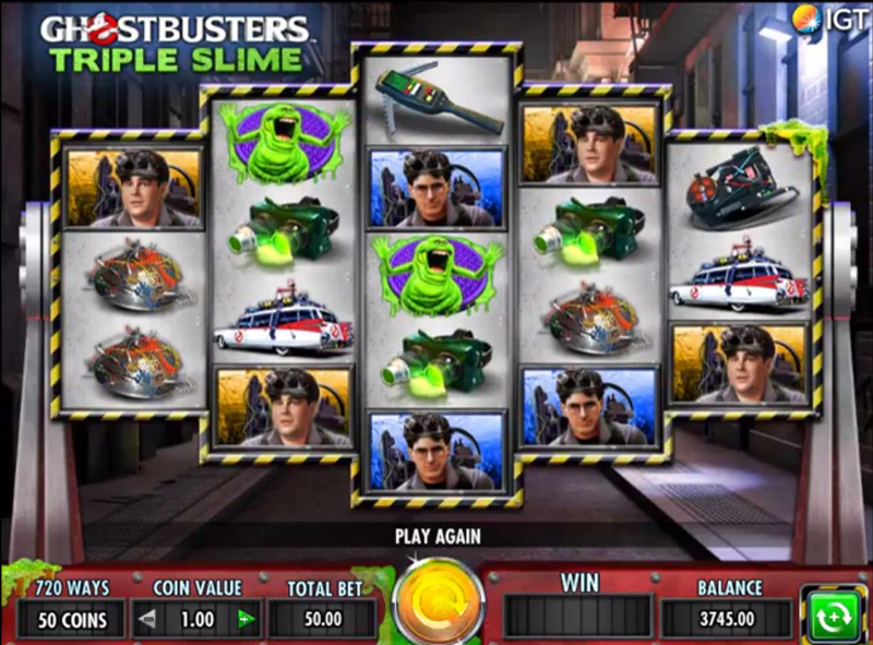 Ghostbusters Triple Slime Slot Review