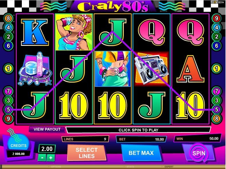 Crazy 80s Slot Review