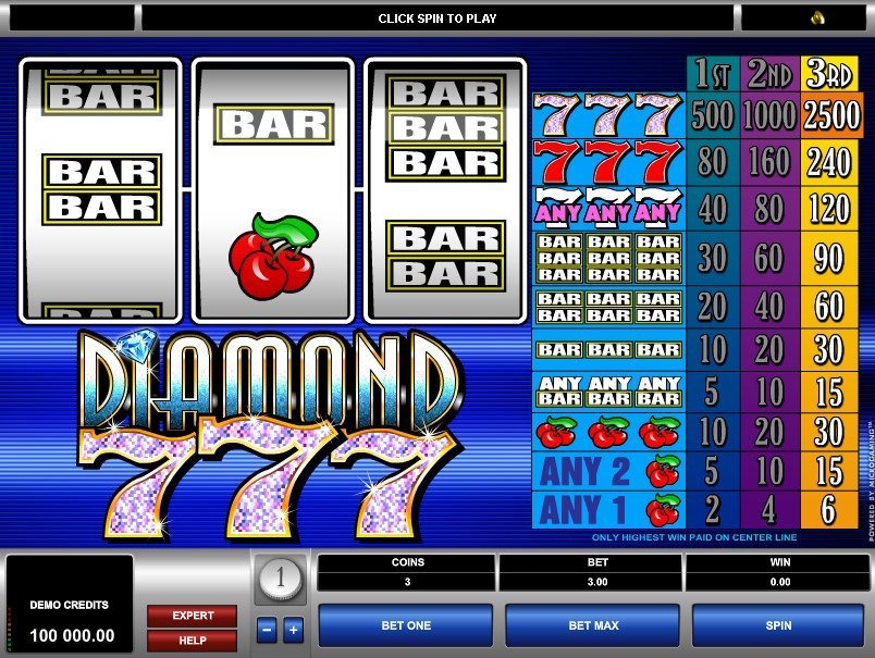 Diamond 7s Slot Review