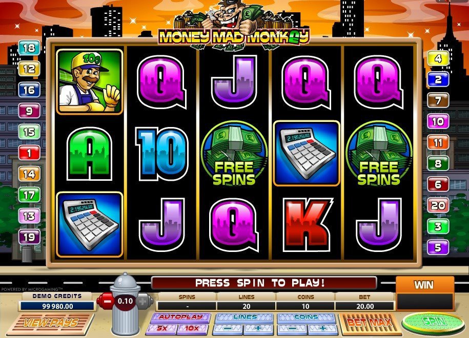 Money Mad Monkey Slot Review