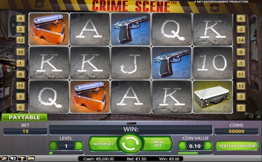 Crime Scene Slot Review